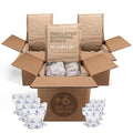 Insulated Thermal Shipping Boxes 14"x14"x14" with 2 Gel Ice Packs, Pack of 3 - USA-Made Cold Food Shipping Box with Absorb Condensation Thermal-Paper Liner - Frozen Food Shipping Kit by IDL Packaging
