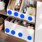2 Inch Blue Circle Stickers 500 Pcs,Permanent Color Coding Dots for Office,Home Organization, File Classification,Multipurpose Labels