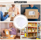 Cholemy 200 Pcs 9.5 x 12 in Clear Packing List Envelopes Shipping Pouches Mailing Shipping Label Sleeves Clear Adhesive Pockets Protectors Slip Envelope Pouches Holders Cover Enclosed Bag for Packing