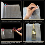 Large Bubble Cushioning Wrap for Packing 15.75inch*164feet Inflatable Air Pillows for Shipping & Moving Fragile Items Heavy Duty Wine Packaging Glass Bottle Packing Material with Pump, 55um