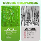 3 Pack 3.3x8.2 Feet Neon Green Foil Fringe Backdrop Curtains, Tinsel Streamers Birthday Party Decorations, Fringe Backdrop for Graduation, Baby Shower, Gender Reveal, Disco Party