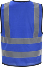 AYKRM 12 colour High visibility viz vest hi vis viz reflective work construction safety vest (XS-8XL)