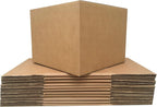 Amazon Basics Cardboard Moving and Storage Boxes, 12 Pack, Large, Brown, 20" x 20" x 15"