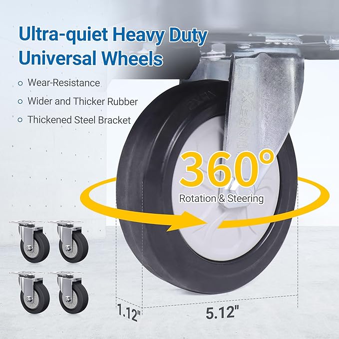 Electric Platform Truck,661lbs Capacity Heavy Duty Flatbed Cart, 1000W Powered Hand Truck Cart,15.5 Mile Endurance, for Warehouse High-Frequency Sorting, Stocking & Picking