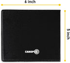 CANOPUS Auto Accessory Document Holder, 2 Pack (Black, PVC, Portable, EZ Pass Compatible)