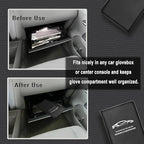 Car Insurance and Registration Card Holder | for BMW Ford Tesla Cadillac All Cars | Store Cards, ID License & Essential Documents | Premium Leather with Magnetic Closure