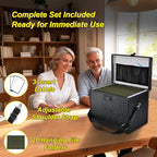File Storage Cabinet File Organizer Document Organizer File Box in Office and Home with Combination Lock with 20 Letter Size Hanging Files (Aligator Black)