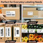 Compatible DYMO 30256 (2-5/16" x 4") Direct Thermal Shipping Labels, Large Barcode & Address Labels Replacement for DYMO LabelWriter 450, 4XL, Rollo, Zebra (12 Rolls / 3600 Labels), TRSTGIX