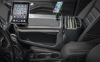 AutoExec AE-GMCD-PM-TAB-GT GripMaster Car Desk for Your Vehicle Workstation and Mobile Office, Grey with Phone Mount and Tablet Mount