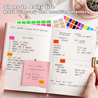 PARLAIM Pack of 1575 Rectangle Color Coding Labels,1/2" x 3/4" Rectangular Stickers in 15 Colors Rectangle Folder File Labels for Office and Home
