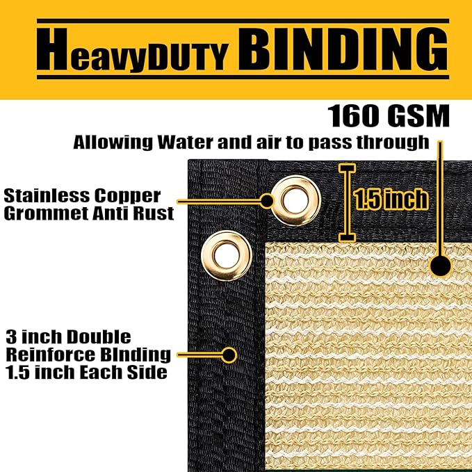 Customized 4' x 231' Black Fence Privacy Screen,with Bindings & Grommets,Heavy Duty for Gardens Backyard Patio Tennis Court Pool Construction Project Outdoor Events,We Make Custom Sizes