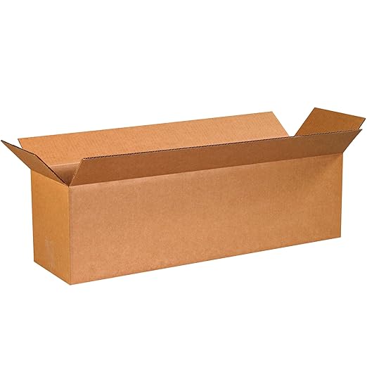 BOX USA Shipping Boxes 28"L x 8"W x 8"H 25-Pack Long Corrugated Boxes for Moving, Shipping, Mailing, Packing, Packaging and Storage