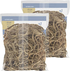 Upgrade Rubber Bands, Size 64, 1 lb Bags, 2-Pack, Made in USA