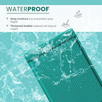 Green Small Bubble Mailers 4x8 Inch #000 | Thick Padded Poly Mailer Envelopes | Mailing Trading card sports Card Bubble Envelopes Water & Tear Resistant | 500 Pack Bulk