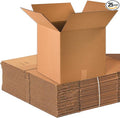 BOX USA Shipping Boxes 16"L x 16"W x 15"H, 25-Pack Medium Corrugated Cardboard Boxes for Shipping, Mailing, Packing, Packaging and Storage