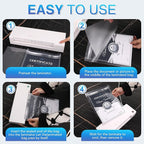 600 Pack Laminating Sheets, Holds 8.5 x 11 Inch Sheets, 3 mil, 8.9" x 11.4" Thermal Laminating Pouches Lamination Sheet Paper for Laminator, Clear, Letter Size, Office and School Supplies