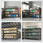 Letaya 4000LBS Storage Shelves Heavy Duty,60" W Garage Shelving Units, 4 Tier Adjustable Utility Rack Shelf,Large Metal Industrial Shelves,for Shop,Warehouse,Basement (60" W x 24" D x 70" H)