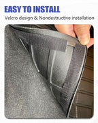 Cargo Liners Backrest Mat for Cadillac XT4 Accessories 2019-2025 with Hook&Loop Rear Trunk Mat Rear Seat Back Cover Protector All Weather Anti-Slip Split Dog Liner 3 PCS