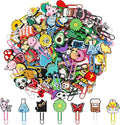 100 PCS Random Paper Clips Metal Paperclip Large Size Paper Clip Cute Bookmark Colorful Office Supplies Bookmark Clamp Desk Accessories Stationery for School Gifts for Christian