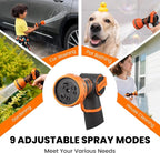 Giraffe Tools AW30 Wall Mounted 1/2" x 100 ft Garden Hose Reel, Retractable Water Hose Reel, Automatic Rewind & Lock at Any Length