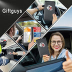 Car Insurance and Registration Card Holder | for BMW Ford Tesla Cadillac All Cars | Store Cards, ID License & Essential Documents | Premium Leather with Magnetic Closure