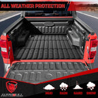 Truck Bed Mat Bed Liner Fit for 2022 2023 2024 2025 Ford Maverick Hybrid & Gas Accessories(4.5FT, 54.4"), Vehicle Truck Bed Liner Custom Fit All Weather Protection TPE Pickup Car Bed Mat