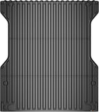 TripleAliners Truck Bed Mat Compatible with 2024 2025 2026 Toyota Tacoma Accessories 5FT Vehicle Perfectly Flush All Weather Protection TPE Heavy Duty Pickup Car Bed Cargo Mat