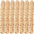 Rubber Bands Size #10 Beige 760 pcs Approximately 0.42 lb 1 inch Light Brown #10 Elastic Rubber Bands for Office Supplies