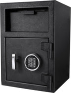 BARSKA AX12588 Standard Keypad Security Depository Drop Safe 1.03 Cubic Ft