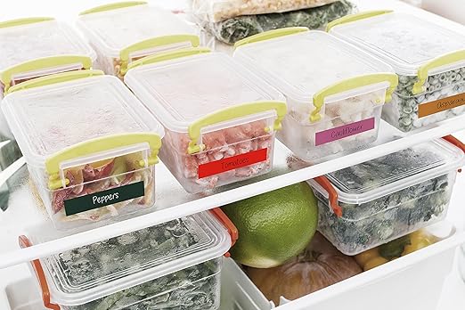 ChromaLabel 1 Inch Clean Remove Color Code Tape, 500 Inch Roll, Fluorescent Red-Orange