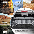 AUXKO All Weather Truck Bed Mat for Chevrolet Chevy Colorado & GMC Canyon 2026 2025 2024 2023 5FT Bed Vehicle Cargo Liner Colorado Canyon Accessory