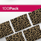 Package Mint 14x19 Poly Mailers - 100 Pack Leopard Print Design - Waterproof and Tear-Resistant Poly Mailer Bags with Self-Seal Adhesive - Opaque Mailing Envelopes for Clothing and Soft Goods