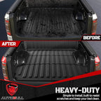 Truck Bed Mat Bed Liner Fit for Ram 1500/1500 RHO 2019-2026 & RAM 1500 Classic 2019-2024 Short Bed (5.7 FT / 67.4inches) Not for Rambox, All Weather Protection TPE Pickup Car Bed Mat