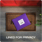 Quality Park Bubble Mailers, 8.25" x 11", Purple Poly Mailers, Padded Envelopes, Shipping Bags, Water Resistant, Self Seal, 25 Per Box (QUA85905)