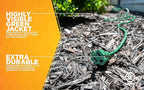 Woods Yard Master Extension Cord - Flexible Power for Patio & Landscape Use - Light Duty - SJTW Extension - 16 Gauge - 3 Prong - Green - 80 Foot
