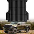 Truck Bed Mat Bed Liner Fit for Ford Ranger (5FT, 59.6" Bed) 2025 2024, Vehicle Truck Bed Liner Custom Fit All Weather Protection TPE Pickup Car Bed Mat