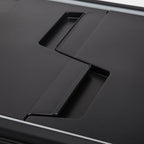 IRIS USA File Box File Organizer w/Wing Lid for Letter/Legal File, Water Resistant Document Box, BPA-Free Plastic Storage Bin Organizer with Handles, Stackable, Nestable, Clear 18 Qt. 4Pack