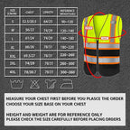 BeautyWill Custom Logo 10/20 Pack Safety Vest Class2 High Visibility Vest with Pockets Breathable Construction Vest Bulk