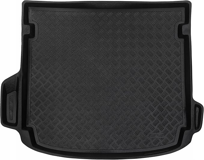 Rezaw-Plast Trunk Mat for Mercedes GLC Coupe (2016-2022) – Custom Fit Cargo Liner, Waterproof, Anti-Slip, Odorless, Easy Clean, No Trimming Black