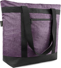 BeeGreen Cooler Bag Soft Leakproof Insulated Tote with Zipper for Beach Travel Grocery