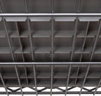 Seville Classics Heavy Duty NSF Bin Rack Solid Steel Wire Shelving Storage Unit, Patented Organizer for Garage, Warehouse, Office, Restaurant, Classroom, Kitchen, Gray, Includes 16 Bins