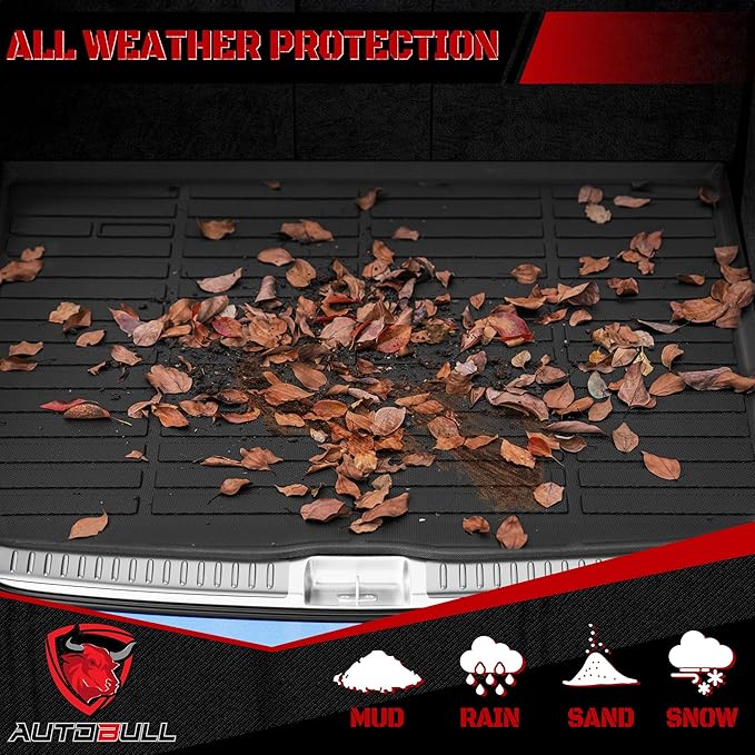Cargo Liner Compatible with 2023 2024 Mercedes Benz GLC Cargo Mat，All Weather Protection Trunk Liner Rear Trunk mat，Black