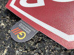 "Stop Look Out for Forklifts" - Laminated Vinyl Floor Sign by Graphical Warehouse - 5S Safety and Security Signage, Visual Communication Tool (34")