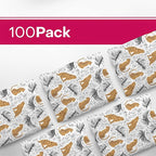 Package Mint Poly Mailers 10x13 100 Pack | Waterproof & Tear Resistant Mailing Envelopes | Small Business Supplies | Shipping Bags for Clothes | Cute Small Business Bags - Cheetah Palm