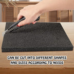 Amylove Polyurethane Foam 24" x 72" High Density Cushion Upholstery Foam Sheet for Seat Replacement DIY Projects Chairs Headboards Sofas Home(1" x 24" x 72",Black)