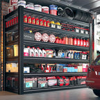 59.8" W Metal Shelving 6 Tier Garage Shelving 3750LBS Storage Shelves Adjustable Garage Shelves Industrial Metal Shelf for Basement Warehouse Shop Supermarket 59.8" W x 24" D x 83.9" H