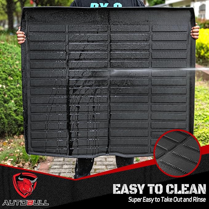 Cargo Liner Compatible with 2016-2022 Mercedes Benz GLC Cargo Mat，All Weather Protection Trunk Liner Rear Trunk mat，Black