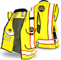 KwikSafety - Charlotte, NC - GODFATHER Safety Vest [CUSHIONED COLLAR + TABLET POCKET] ANSI OSHA