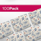 10x13 Poly Mailers – American Patriotic Design – Waterproof, Tear-Resistant Shipping Bags with Adhesive Seal – 100 Pack – Package Mint