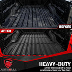 Truck Bed Mat Bed Liner Fit for Chevy Colorado/GMC Canyon 2023 2024 2025 2026 5FT Accessories, Vehicle Truck Bed Liner Custom Fit All Weather Protection TPE Pickup Car Bed Mat